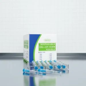 23G 25mm Stainless Steel Plastic Sterile Eco-Friendly Veterinary Needles for Diagnosis & Injection