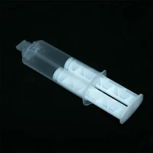 24ml 1 1 Disposable Plastic Dual Barrel Epoxy Syringe Dental Syringe With Caps