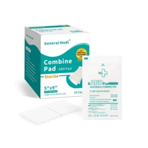 25 Pack 5×9 Sterile Abdominal ABD Combine Pads X Ray Absorbent Medical Gauze Pad