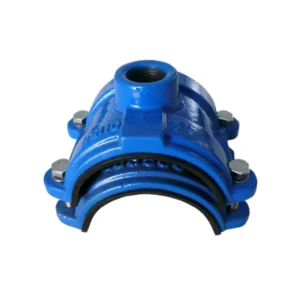 250mm Pvc Pipe Saddle Clamps for Outlet Thread Connection
