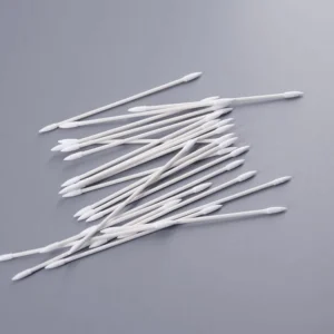 25Pcs Huby Cleanroom Swab Sticks Double Tips Mini Hard Sharp Point Cotton Swab