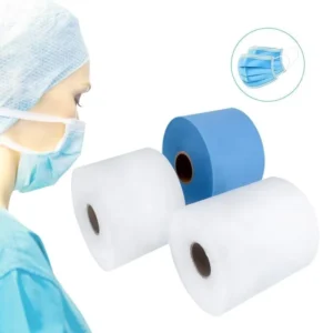 25gsm Eco Friendly Melt Blown Nonwoven Fabric Breathable Waterproof Medical Mask Filter Layer Bulk Rolls for Production Sale