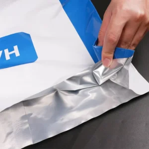 25kg Plain Aluminum Foil Bag for Chemical Fertilizer Plastic Resin Packaging Heat Sealed Barrier Pouch