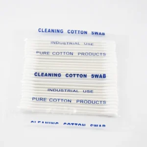 25pcs Per Bag Double Tips for Optical Cleanroom Cleaning Cotton Bud Swabs