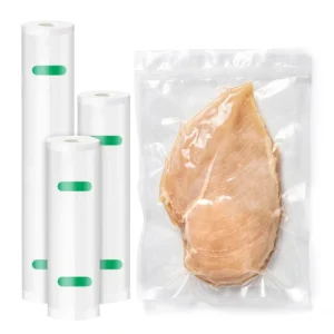 28cm*5m Nylon Heat Sealed Plastic Vacuum Sealer Microwaveable Food Bag Roll for Chewing Gum Jelly Pet Canned