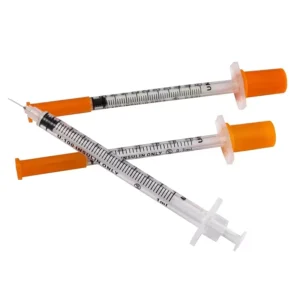 29G 31G Thickness Purple Disposable Medical 6mm 8mm 13mm Needle Sterile Pet Syringe Stainless Steel PP 0.5ml 1ml Custom