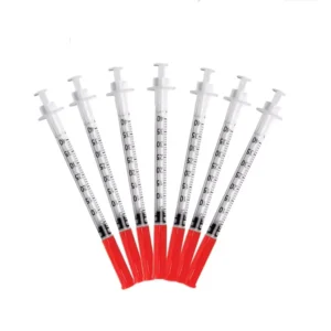 29g 30g 31g 32g Disposable Syringe Insuline Safety 6mm 8mm 1ml Case Plastic Insulin Syringe 29g Veterinary Use Home Applicance