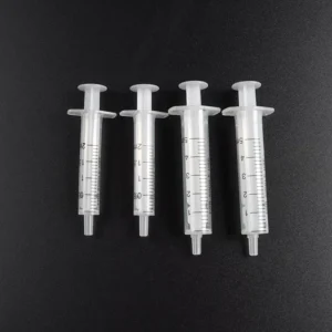 2ml 5ml 10ml Disposable Syringe Without Needle Syringe for Lab Use
