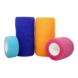 3 Inch 100% Cotton Medicated Elbow & Knee Adhesive Bandage Protective Self Adhesive Elastic Bandage