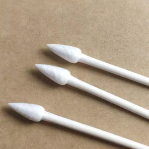 3 Inches Biodegradable Industrial Use Cotton Swab Q Tips with Double Heads