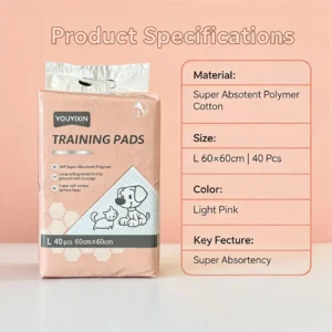 3-Layer Fluff Pulp Custom Brand Model L Household Disposable Waterproof Bed Adult Care Pad Elderly Care Pad Pet Urine Pad
