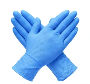 3.5Mil Thick Disposable Nitrile Gloves 100Pcs Latex Free Powder Free Silicone Free Smooth Texture for Dental Kitchen Medical Use