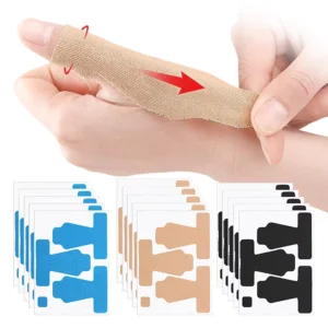 30 Pcs Elastic Kinesiology Binding Tape Anti Friction Sports Bandage for Thumb Toe Finger Support Kinesiology Tape Sports Injury