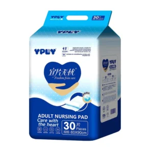 30 Piece Disposable Waterproof Bed Sheet Nursing Pads Hygiene Pack for Postpartum Incontinence 60cm*90cm Adult Care