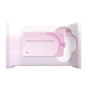 30 Piece Feminine Hygiene Wipes Non Woven Antibacterial Disinfecting Extra Soft for Vaginal Cleansing Sexual Intercourse