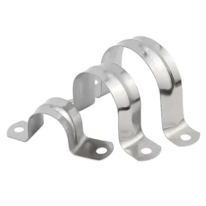 304/316 Stainless Steel Horse Riding Card Tube Clamp Saddle Card Ohm Bracket Fixed Buckle U shaped Hoop 19mm Band Width
