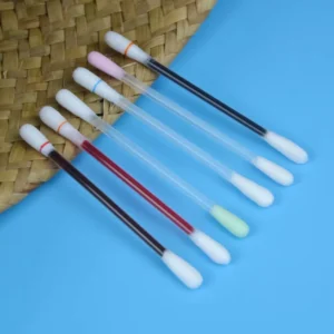 30Pcs Dust Free Cotton Swab Ear Piercing Anti inflammation Care Swab Saline Cotton Swab