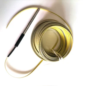 30m Yellow Tinned Copper PE/PU Coated Underground Water Level Meter Ruler Cable Well Measuring Dip Tape Sensor 1mm