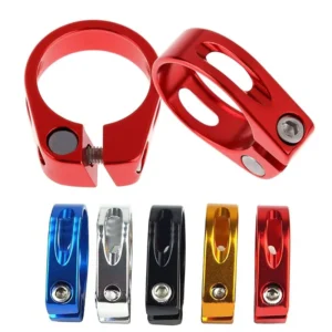 31.8mm Aluminum Alloy Bike Bicycle Cycling Saddle Seat Post Clamp for 27.2mm Seatpost