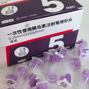31G6mm Veterinary Clinic Use Insulin Pen Needles Safe & Easy to Use Multi Species Animal Health Care