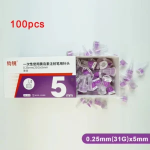 32G 4mm 31G 5mm 6mm 8mm Magic Pen Tattoo Pen Needle 100pcs Insulin Cartridges Insulin Injection Pen Needle Individual Pack