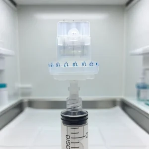32G 9 Pin Disposable Plastic Microinjection Needle for Hyaluronic Acid & Vitamin Serum Painless Skin Booster