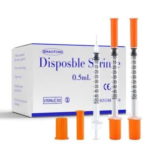 32g Disposable Sterile Insulin Syringe 1 ML Veterinary Syringe