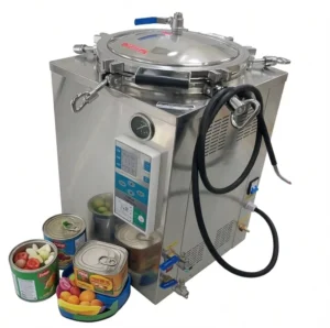 35 200 Liter Laboratory Autoclave High Temperature Sterilization Pot Vertical Autoclave for Vacuum Package Canned Food