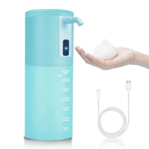 350mL USB Charging Hands free Electric Touchless Foam Hand Sanitizer Automatic Foaming Soap Dispenser for Bathroom Kitchen