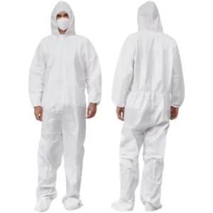 35Gsm 40Gsm 45Gsm 50Gsm Pp Disposable Polypropylene Nonwoven Coverall Protective Medical Suit Overall for Industry Coverall