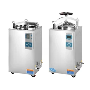 35L Industrial Vertical Steam Sterilizer Food Bottle Mushroom Substrate Bag Retort Machine Autoclave Steam Sterilization
