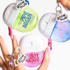35ml Hand Sanitizer Clean Spray Mist With Cute Keychain