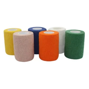 3Inch Self Adhesive Polyester Cohesive Bandage Sports Tape Football Soccer Grip Sock Wrist Wraps Knee Support Horse Protection