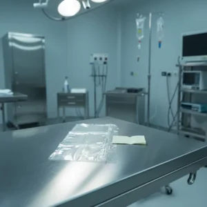 3L Transparent Waterproof Surgical Drape with Single Collection Bag B P Type 11x4cm Class II
