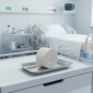 3L Unsterile Medical Cotton Bandage 2.5cmX914cm CE Certified Class I Single-sided for Medical Fixation