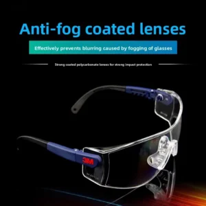 3M 10196 Laboratory Goggles Dustproof Windproof Impact resistant Unisex Night Vision Goggles Sports Goggles