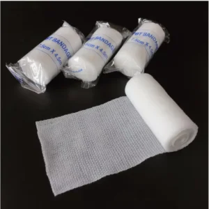 3’X4.5Y High Elastic Cotton Bandage Roll Elastic Medical Compression Bandage