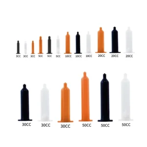 3cc 5cc 10cc 30cc 55cc 70cc Industrial Epoxy Plastic Glue Dispenser Syringe Disposable Barrels Plastic Injection Syringe