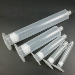 3cc 5cc 10cc 30cc 55cc Disposable Plastic US Style Syringe Pneumatic Plastic Dispenser Industrial Dispensing Syringe Barrel