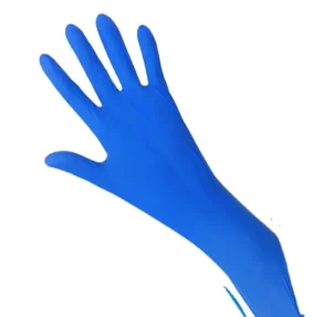 3mil Nitrile Disposable Safety Gloves Textured Fingers EN ISO 374 Type B Powder-Free for Tattoo Beauty Salon Manicure Hair Nail