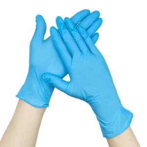 3mil Nitrile Examination Gloves Latex Free Waterproof Non slip Protective Disposable Blue Powder Free Nitrile Gloves for Medical