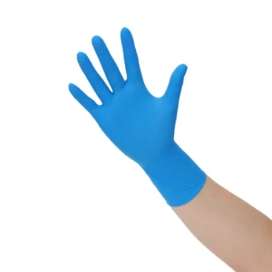4 Mil Thick Nitrile Gloves Latex Free and Powder Free with Textured Grip 5 Sizes Multipurpose Use Disposable Nitrile Gloves