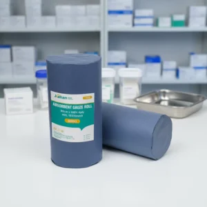 4 Ply Medical Gauze Roll Cotton 100 Yards Absorbent Gauze Roll with X ray Detectable