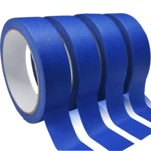 4-Roll 88yd Blue Painter’s Tape Heat-Resistant Multi-Purpose for DIY Crafts Easy Removal No Residue Decorative Labeling