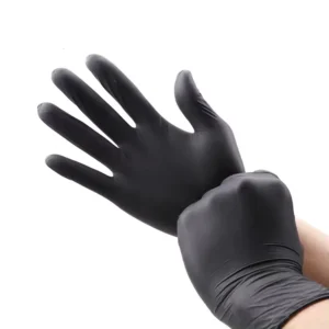 4.5g 5.0g 7.0g Black Disposable Flexible Tattoo Nitrile Gloves Guantes De Nitrilo Powder Free Nitrile Disposable Glove