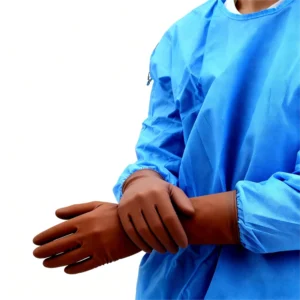 40 Box 13Mil Medical Coated Brown Disposable Orthopaedic Gloves Powder Free
