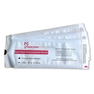 4000Pcs case Fast Delivery Nail Self Seal Sterilization Flat Reel Pouch Sterilization Pouches Bags