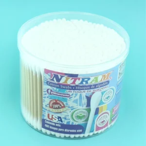 400pcs Eco Friendly Bamboo Cotton Swabs Double Tips Biodegradable Ear Cleaning Makeup Removal Custom Logo Available