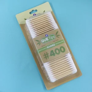 400pcs Eco Friendly Biodegradable Bamboo Cotton Swabs 100% Natural Cotton Makeup Daily Cleaning Bulk Available