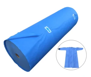 40gsm 45gsm SMS PP Nonwoven Fabric Spunbonded for Medical Surgical Gown